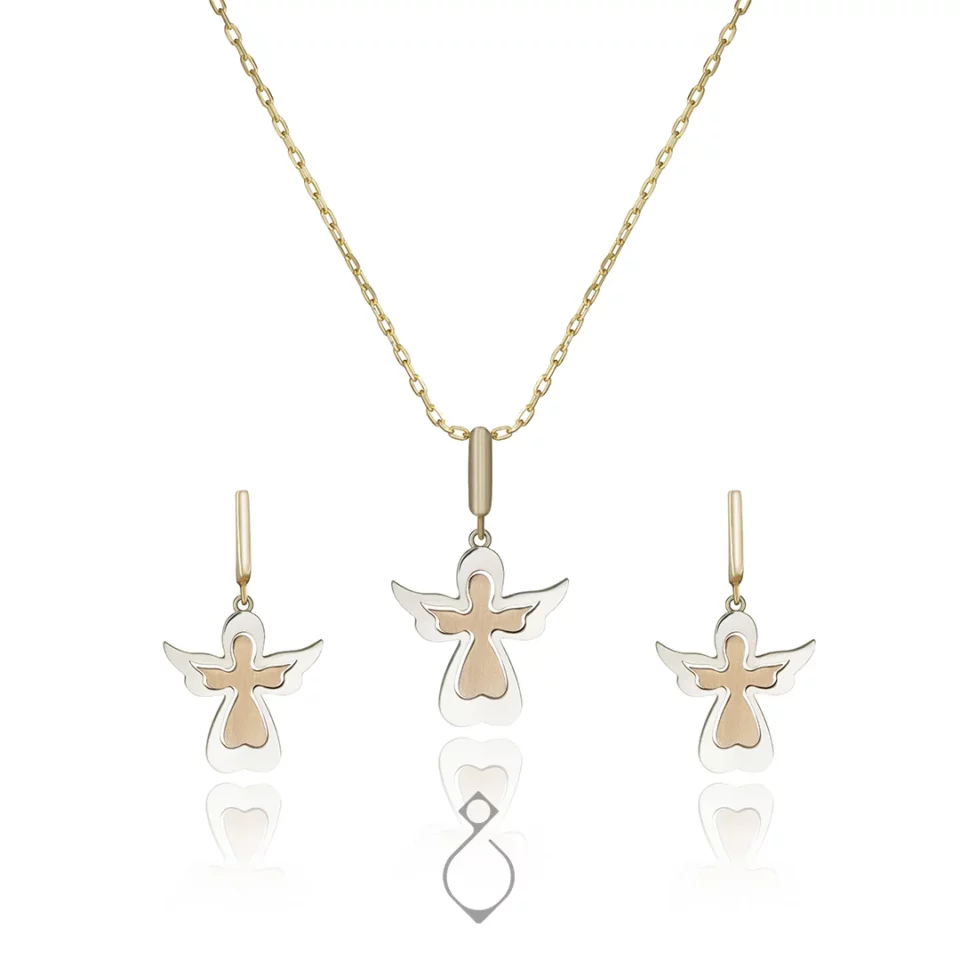 نیم ست باله طرح فرشته کد 124