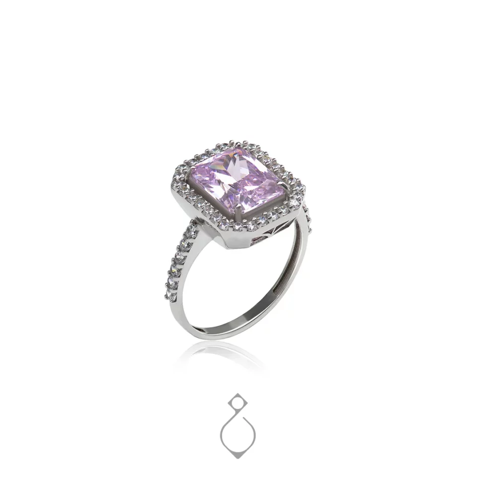 حلقه نامزدی سوفیا طرح جواهر کد 107