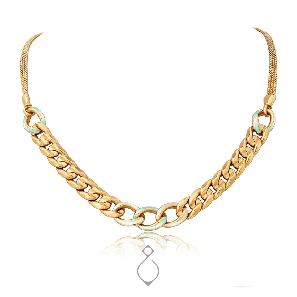 سرویس طلا طرح کارتیر شبرنگ کد 113