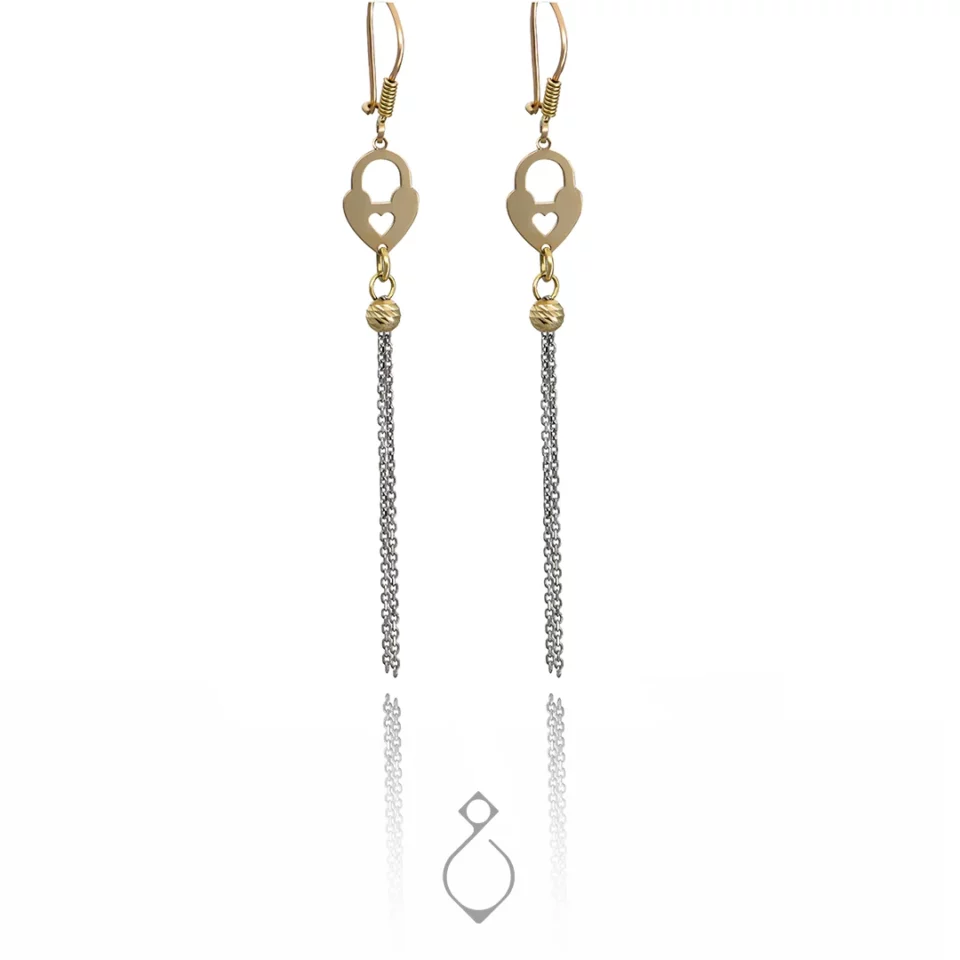 نیم ست طلا نانسی طرح گوی کد 125