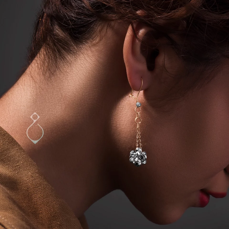 گوشواره آویز گوی آلبرنادو کد 141