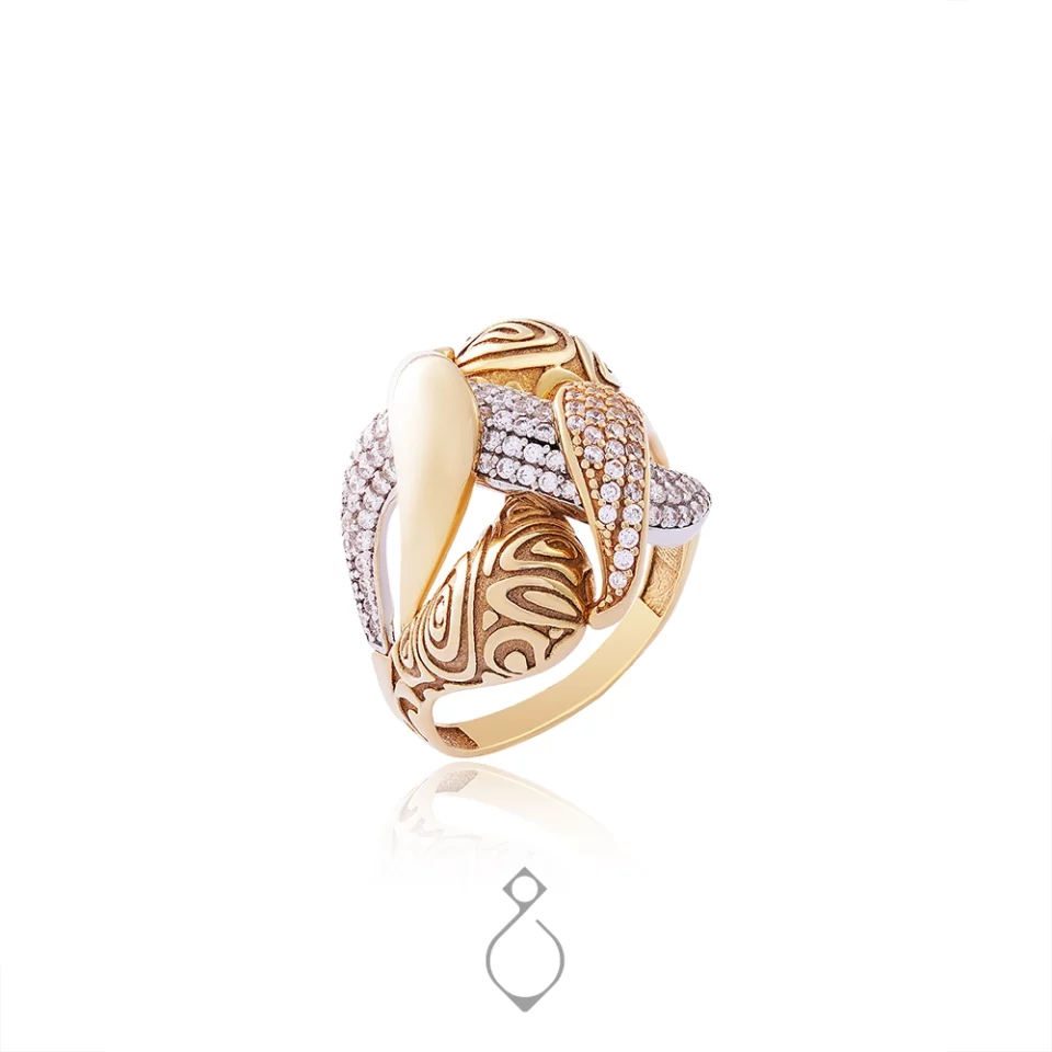 انگشتر طلا زنانه ترنج کد 149