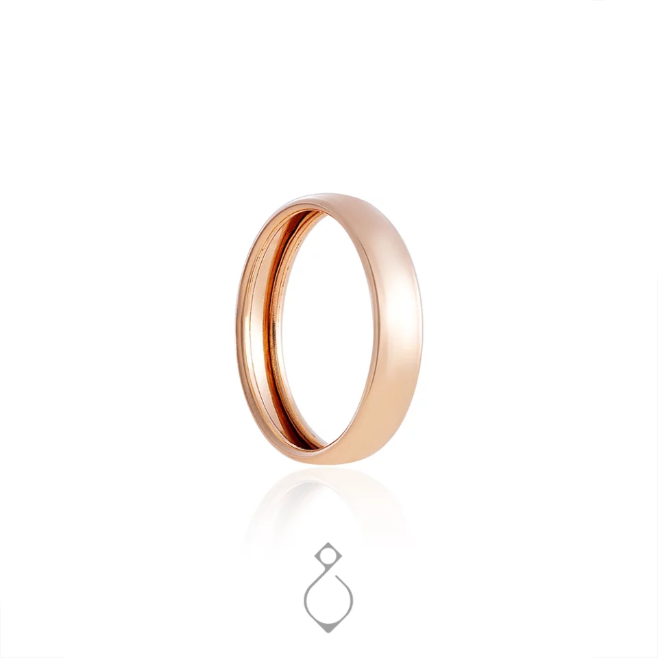 انگشتر طلا رینگ ساده کد 148